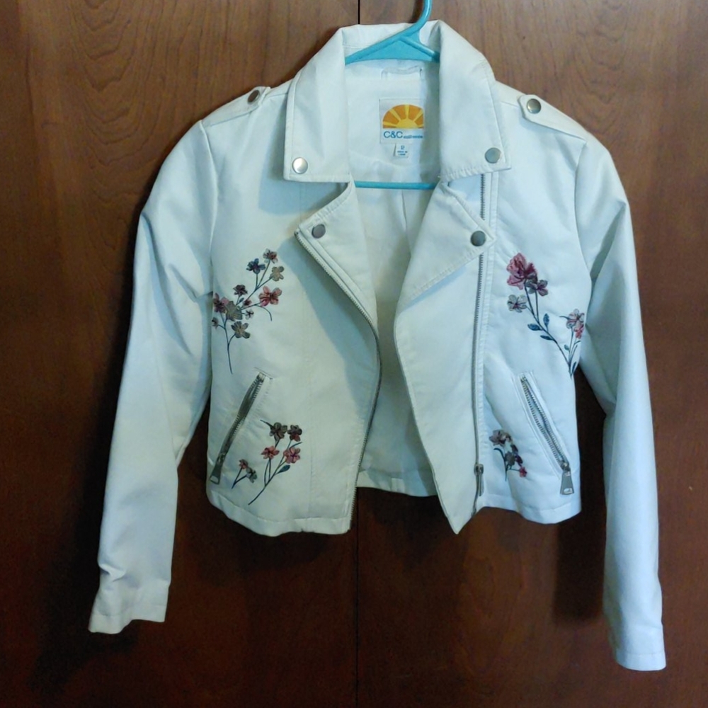 Girls leather jacket